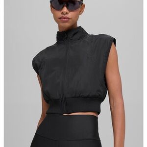 ALO Yoga Mars Clay Zip-Up Vest